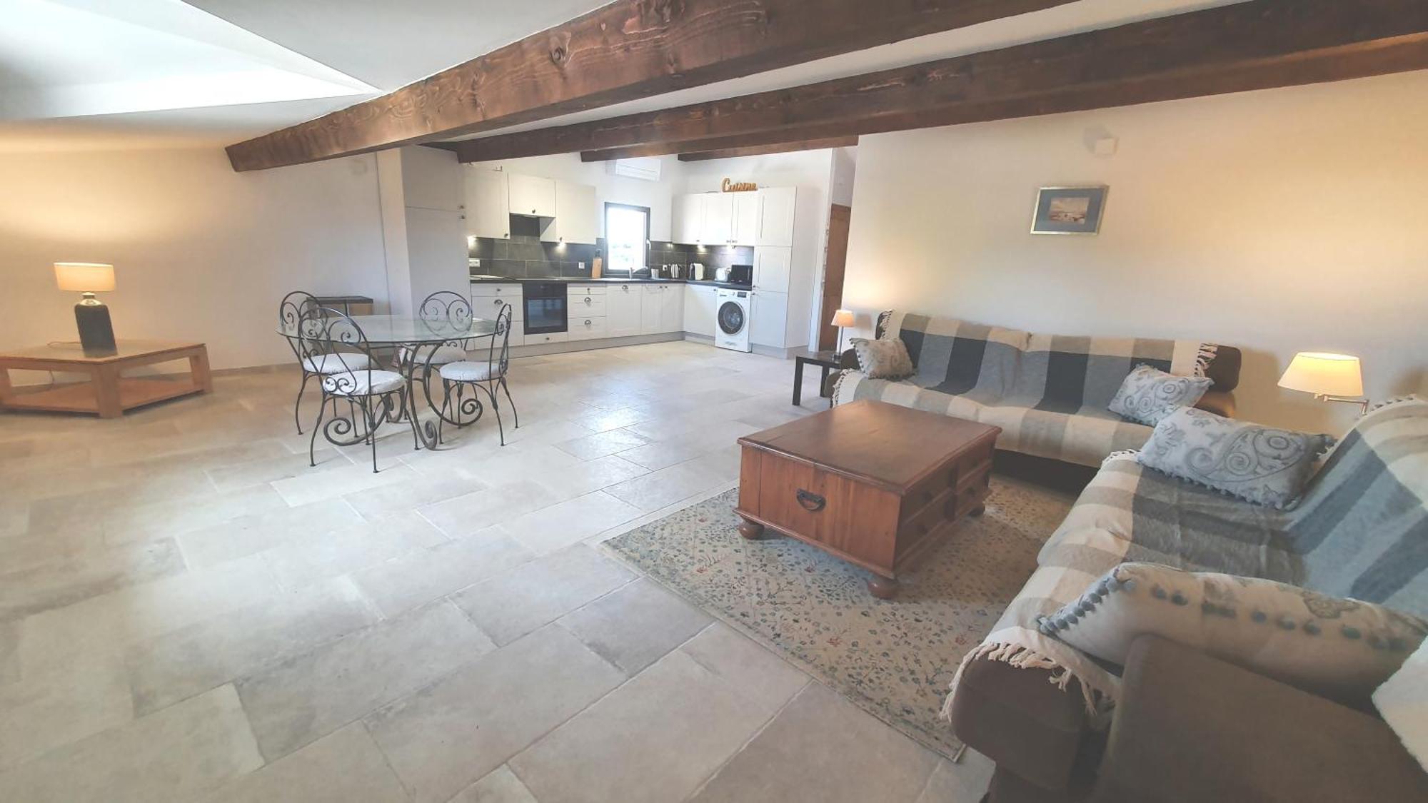 'Au Coeur Des Vignes' - Private Apartment & Garden Magalas Bagian luar foto