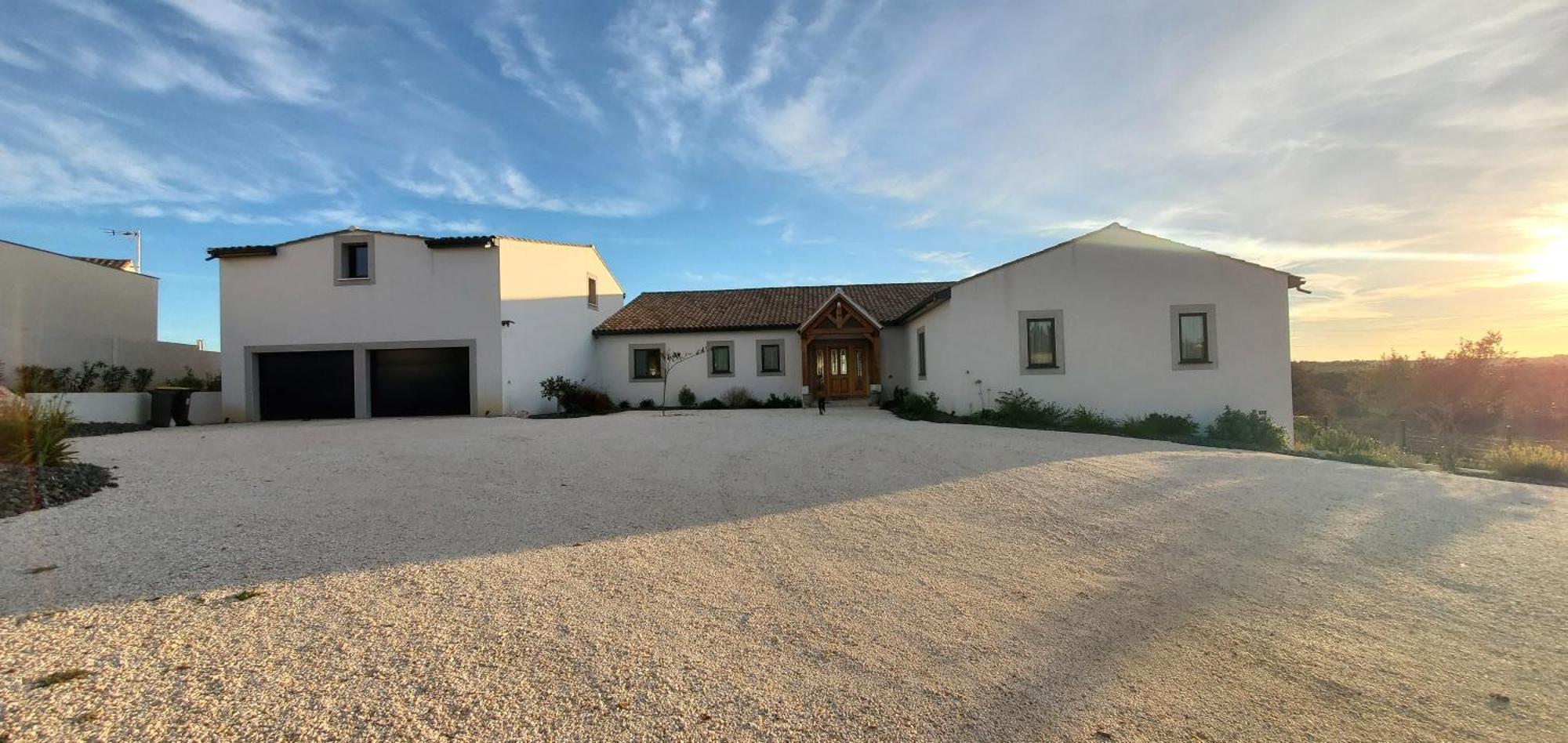 'Au Coeur Des Vignes' - Private Apartment & Garden Magalas Bagian luar foto